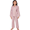 Pajama Set, Fleurs de Rose - Pajamas - 4