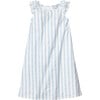 Amelie Nightgown, Periwinkle Stripe - Nightgowns - 1 - thumbnail