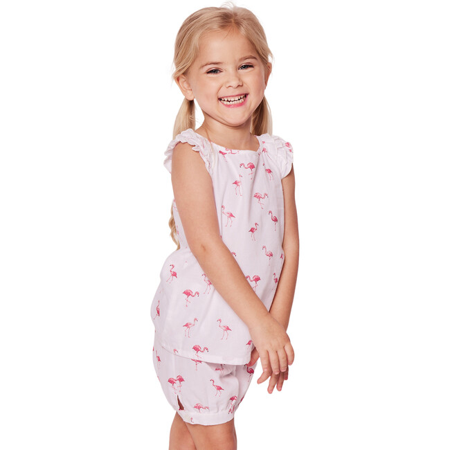 Amelie Short Set, Flamingos - Pajamas - 4