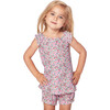 Amelie Short Set, Fleurs de Rose - Pajamas - 4