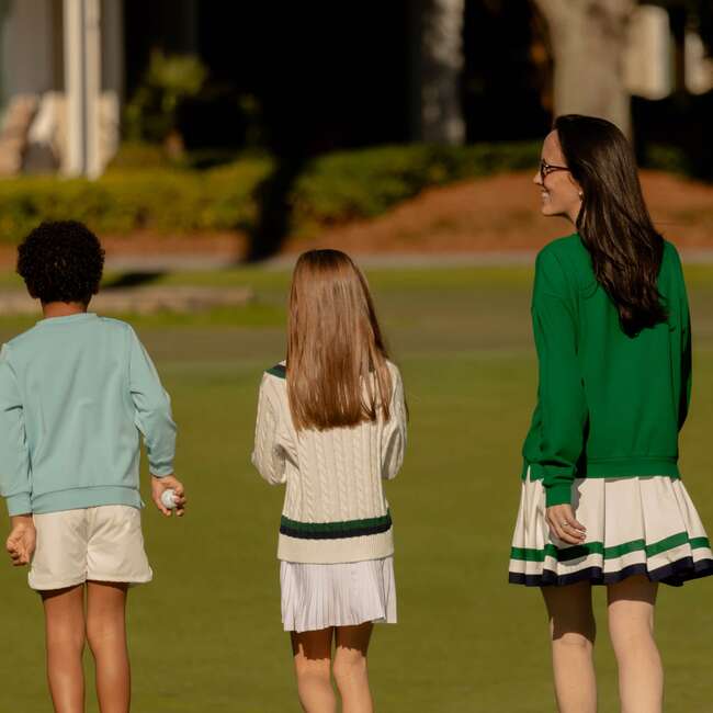 Prep School Pullover, Huntington Green - Sweaters - 6