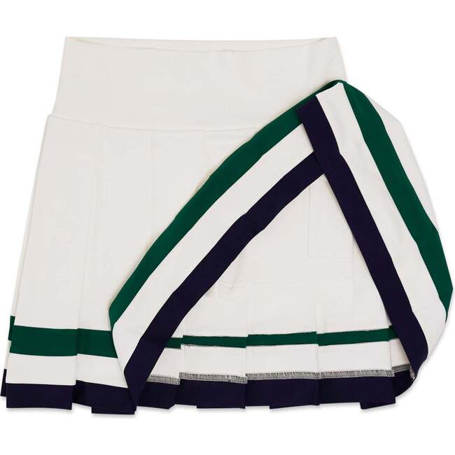 Trinity Tennis Skirt, Wimbledon White - Skirts - 7