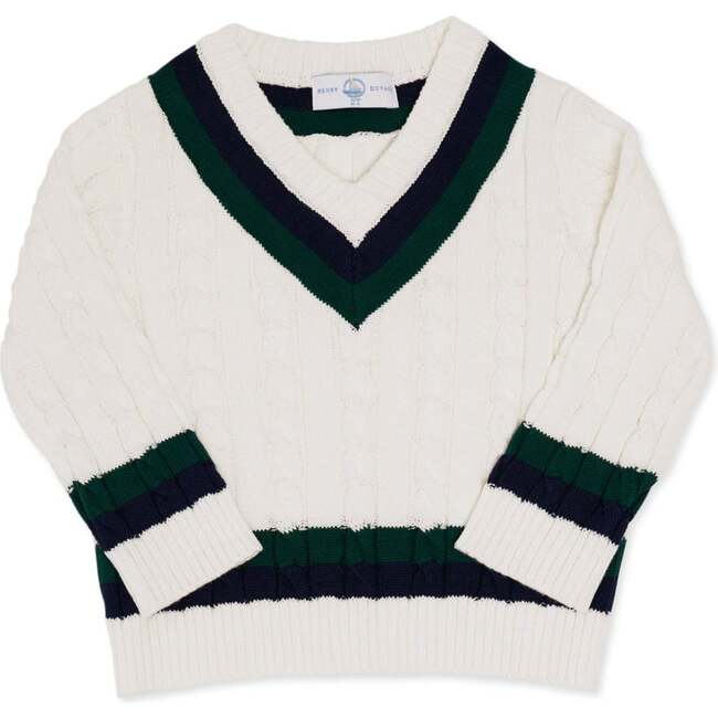 Center Court Sweater, Wimbledon White