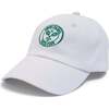 Caddie Cap, Wimbledon White with HD Monogram - Hats - 1 - thumbnail