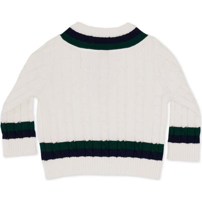 Center Court Sweater, Wimbledon White - Sweaters - 7