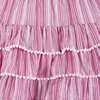 Pink Stripe Top & Tiered Ruffle Skirt Set - Mixed Apparel Set - 5