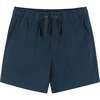 Navy Ripstop Drawstring Shorts - Shorts - 1 - thumbnail