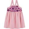 Pink Crochet Bodice Dress - Dresses - 1 - thumbnail