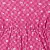 Pink Palm Tree Print Romper w/Shoulder Ties - Rompers - 3