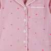 Long Sleeve Pajama Set| Pink Heart - Pajamas - 3