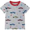 Race Car Print T-Shirt - T-Shirts - 1 - thumbnail