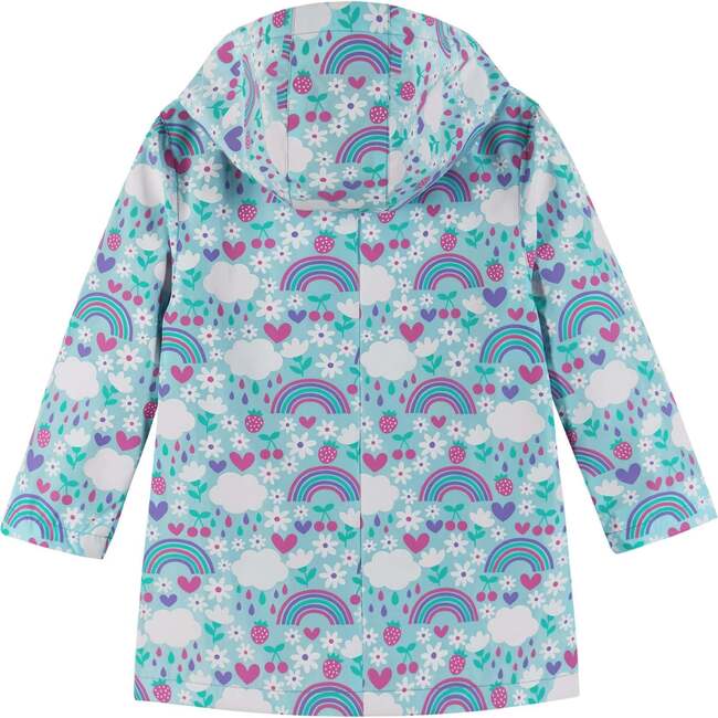 Rainbow Print Color Change Raincoat - Raincoats - 3