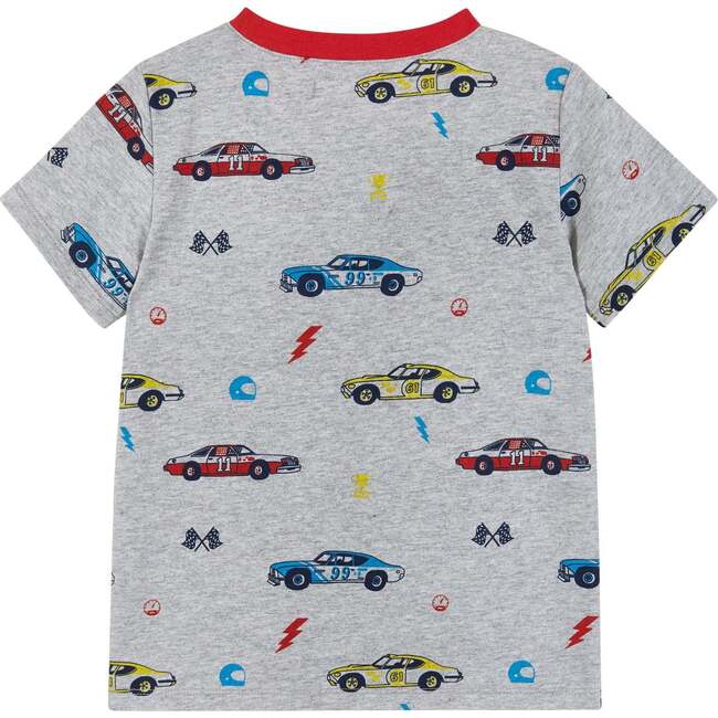 Race Car Print T-Shirt - T-Shirts - 2