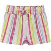 Fuchsia Smocked Top w/Ruffle Details w/Smocked-Waist Short - Mixed Apparel Set - 4