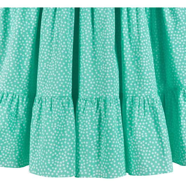 Ditsy Floral Print Poplin Maxi Dress - Dresses - 3