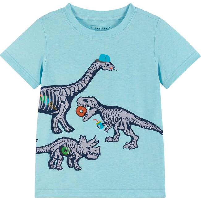 Dino Graphic Tee & Ripstop Shorts Set - Mixed Apparel Set - 4