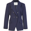 Women's Michelle Blazer, Maritime Blue - Blazers & Sport Coats - 1 - thumbnail