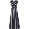 Women's Theo Dress, Maritime Blue/Birch - Dresses - 1 - thumbnail