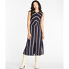 Women's Theo Dress, Maritime Blue/Birch - Dresses - 2