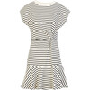 Women's Maeve Dress, Cream/Black - Dresses - 1 - thumbnail