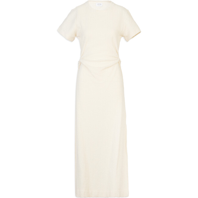 Women's Short Sleeve Aurora Dress, Cream