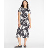 Women's Mac Dress, Cream/Black Shadow Bloom Multi - Dresses - 2