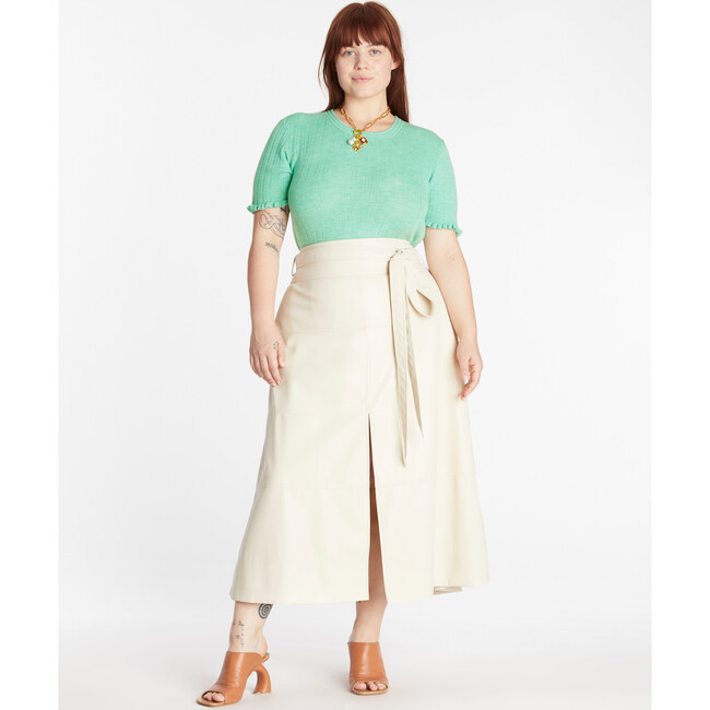Women's Hudson Skirt, Cream - Skirts - 3