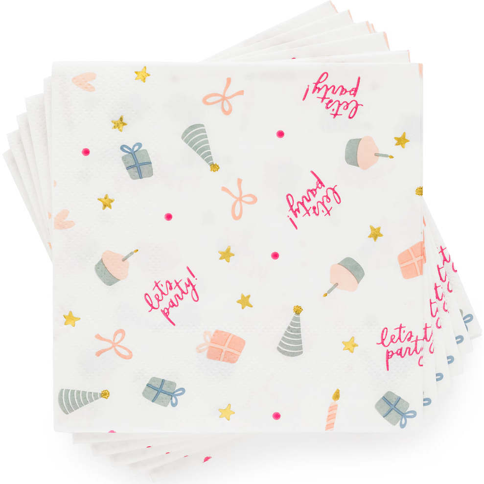 Birthday Party Cocktail Napkins - Party - 1