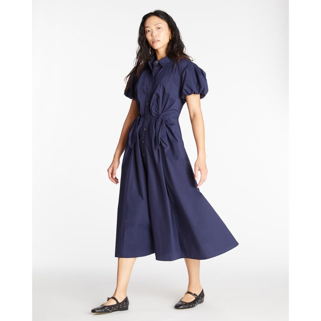 Women's Elza Dress, Maritime Blue - Dresses - 2