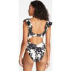 Women's Coraline One-Piece, Cream/Black Shadow Bloom - One Pieces - 4