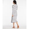 Women's Cody Dress, Cream/Maritime Blue - Dresses - 4