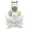 Zachary Zebra Diaper Cake, Neutral - Mixed Gift Sets - 1 - thumbnail