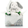 Personalized Bunny and Buds New Baby Gift Set, Grey - Mixed Gift Sets - 1 - thumbnail