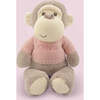 Personalized Morris Monkey Soft Toy With Baby Pyjamas, Pink - Mixed Gift Sets - 2