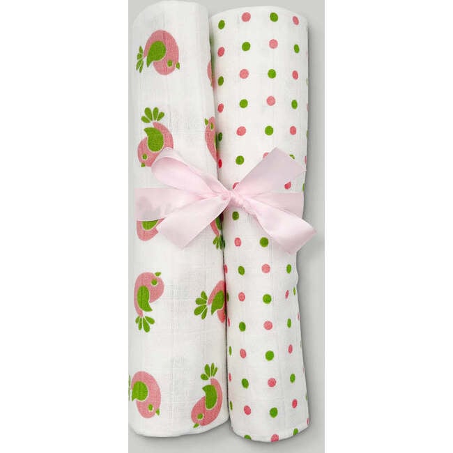 Swaddles and Socks New Baby Gift Set, Pink - Mixed Gift Sets - 4