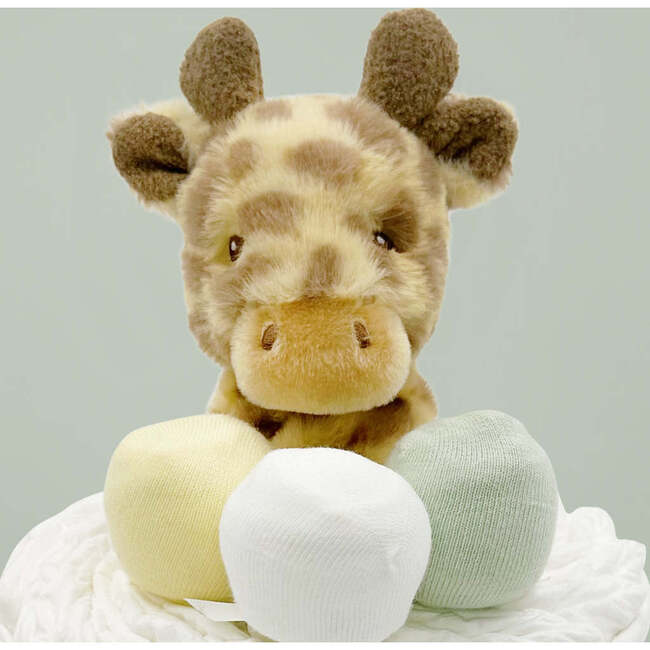 Georgie Giraffe Diaper Cake, Neutral - Mixed Gift Sets - 2