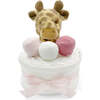 Georgie Giraffe Diaper Cake, Pink - Mixed Gift Sets - 1 - thumbnail