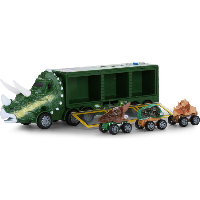 Light and Sound Dino Carrier Friction Power Vehicle