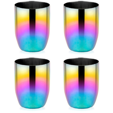 Conscious Cups, Rainbow (Set of 4)