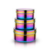 Circle Trio Storage Containers, Rainbow (Set of 3) - Food Storage - 1 - thumbnail
