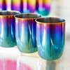 Conscious Cups, Iridescent Blue (Set of 4) - Food Storage - 3