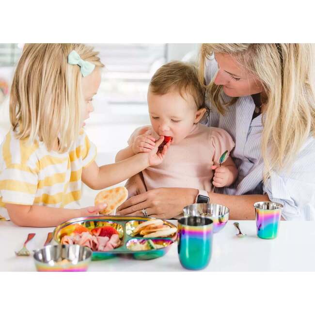 Balanced Bites Plates, Rainbow (Set of 4) - Food Storage - 5