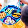 Balanced Bites Plates, Iridescent Blue (Set of 4) - Food Storage - 4