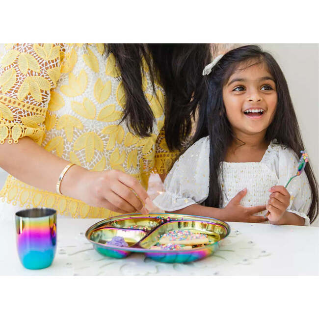 Balanced Bites Plates, Rainbow (Set of 4) - Food Storage - 6