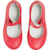 Leather Mary Jane Shoes, Fuscia - Mary Janes - 1 - thumbnail