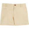 Plain Chino Shorts, Camel - Shorts - 1 - thumbnail