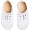 Canvas Plimsolls, White - Sneakers - 1 - thumbnail