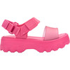 Kids Kick-Off Wide Strap Platform Sandals, Pink - Sandals - 2