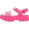 Kids Kick-Off Wide Strap Platform Sandals, Pink - Sandals - 3