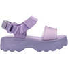 Kids Kick-Off Wide Strap Platform Sandals, Lilac - Sandals - 2